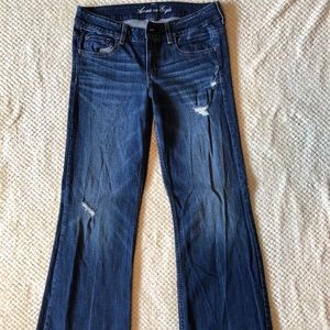 AE HIPSTER JEANS SIZE 10